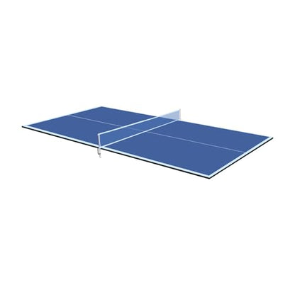 6 * 3ft Ping Pong Conversion Top, Ping Pong Table Conversion Tops, Foldable Portable Table Tennis Table Top, Table Tennis Conversion Top for Home Office, Ping Pong Top for Pool Table, Blue Mid-Size