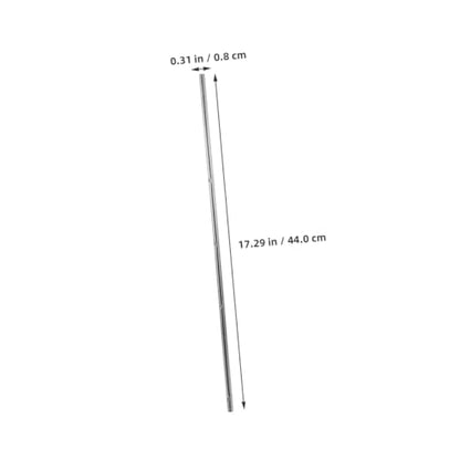 4pcs Foosball Table Handles Soccer Rod Metal Foosball Rods for Football Table Replacement Parts