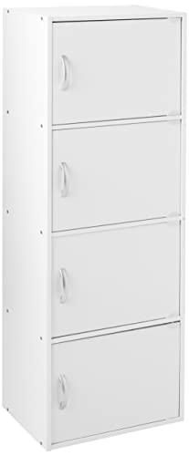HODEDAH IMPORT Bookcase - color: White