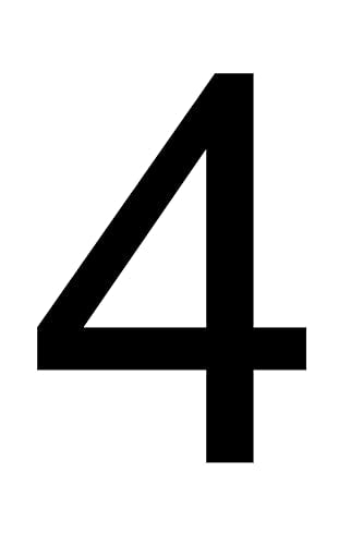 Reskid Extra Large Number Cards 0-9 | Huge 12x18 Inch Black Digits | Set of 50 | Includes + - = Signs | Classroom Bulletin Board Math Practice, Number Recognition, Elementary Teaching Resource