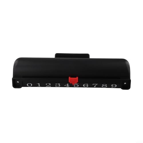 Air Hockey Scoreboard Replacement, Digital Keeper For Games, Tabletop Hockey Scoring Units, Plastic Puck Box And Counter, Indoor Game Table Accessories, Home Table, Black, 255 x 117 mm