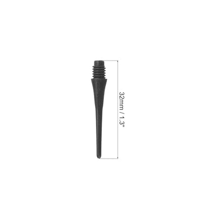 PATIKIL Plastic 2BA Dart Tips Thread, Soft Tip Dart Points Replacement Dart Accessories - color: Black