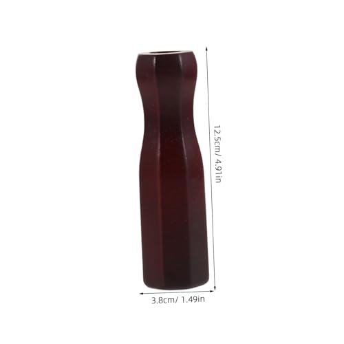 Sturdy Foosball Handle Grip Ergonomic Nonslip Replacement Part for Easy Installation and Enhanced - color: Brown