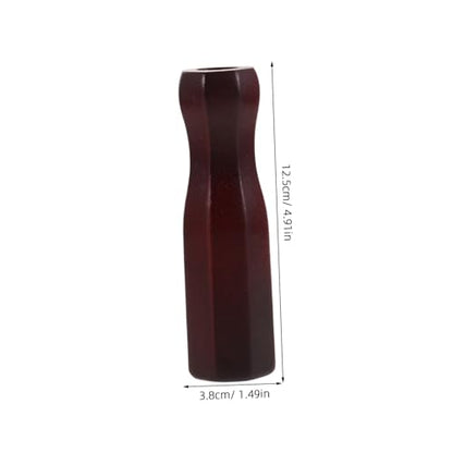 Sturdy Foosball Handle Grip Ergonomic Nonslip Replacement Part for Easy Installation and Enhanced - color: Brown
