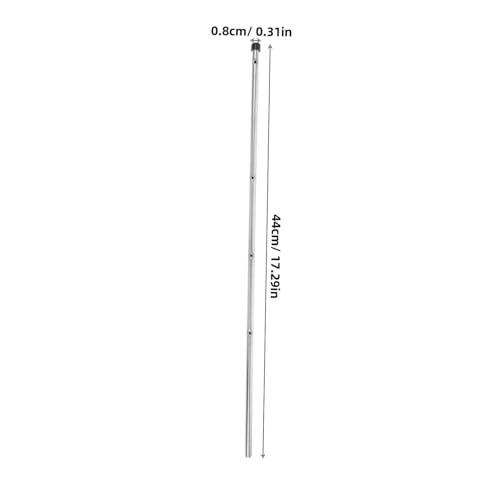 Foosball Table Pole Replacement Iron Rod for Soccer Game Machine Lightweight Easy to Install for Tables Accessory for Football Enthusiasts