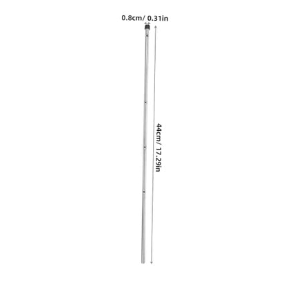 Foosball Table Pole Replacement Iron Rod for Soccer Game Machine Lightweight Easy to Install for Tables Accessory for Football Enthusiasts