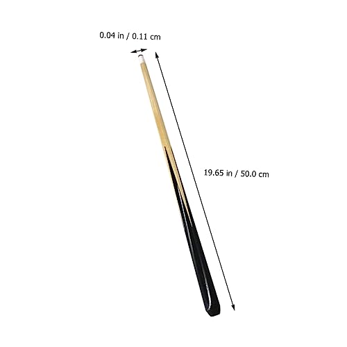 KICHOUSE Short Pool for Boys and Girls Billiard and Girls Pool Stick Made of Wood Easy to Use and Fun