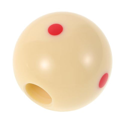Snooker Cue Training Ball Dots Billiard Stroke Trainer Cue Ball Training Aid for Billiards Practice Lightweight Black