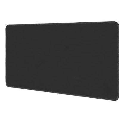 Large Tabletop Game Playmat,Poker Mat，Water and Stain Resistant Non-Slip Desk Mat,Mahjong Mat,Card and Roleplaying Games MAT Thick Stitched Edge Cushioned Rubber Mat(120 * 60cm*2mm) Black - color: Black, size: 120 x 60 x 0.2 cm