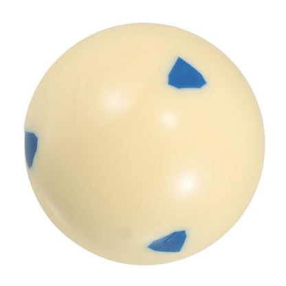 Resin Six-Point Billiard Cue Ball Pool Training Practice Artifact for All Skill Levels Precision Craftsmanship Chip-Resistant Surface Balanced Weight for Improved Control and