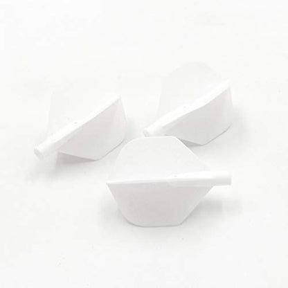 CUESOUL TERO AK4 Dart Flight Standard Shape/Shield Shape/Diamond Shape - color: Standard Shape-Solid White