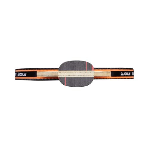 JOOLA Infinity Overdrive - Professional Performance Ping Pong Paddle with Carbon Technology - Black Rubber on Both Sides - Competition Table Tennis Racket for Advanced Training - Extreme Speed - color: Yellow Handle (Red/Black Rubber)