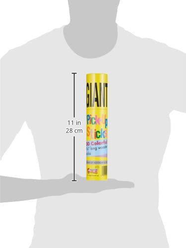 Pressman Giant Pick Up Sticks - Classic Game from Yesterday That's Fun Today , Yellow , One Size Fits All - color: Yellow