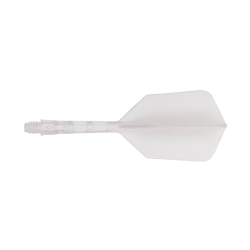 CUESOUL ROST T19 Integrated Dart Shaft and Flight Slim Shape M Size 28mm - color: White