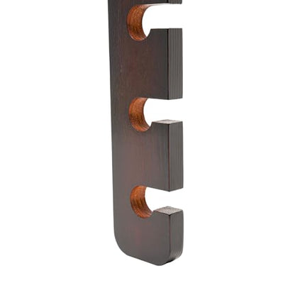 YIYIBYUS Pool Stick Holder,Cue Stick Wood Rack Holder,6 Sticks Pool Cue Rack Wall Mounted