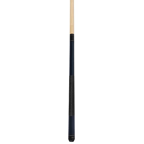 ASKA Short Kids Cue Stick, Canadian Hard Rock Maple, 13mm Hard Tip - color: 36-inches Blue, Wrap (LEC36BLU)