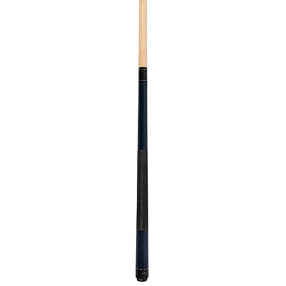 ASKA Short Kids Cue Stick, Canadian Hard Rock Maple, 13mm Hard Tip - color: 36-inches Blue, Wrap (LEC36BLU)