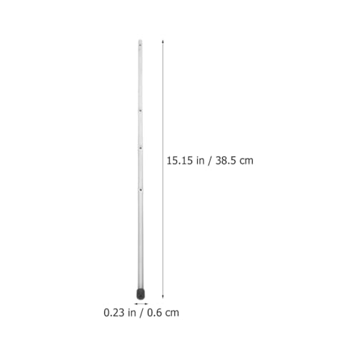 Foosball Table Rod Replacement 2 Pcs Table Soccer Rods for Soccer Machine Accessory Metal Pole for Home Game Room Easy Replace Handle
