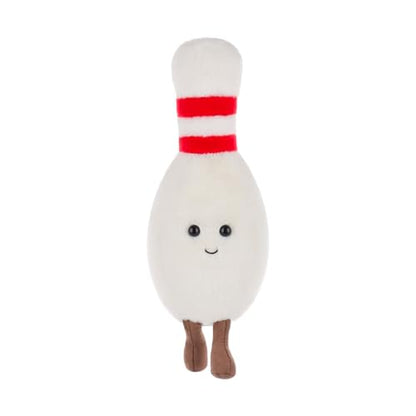 Apricot Lamb Happy Bowling Stuffed Animals for Kids, Soft Cute Plush Toys for Baby Girl and Boy, Fluffy Happy Bowling 9.5 Inches