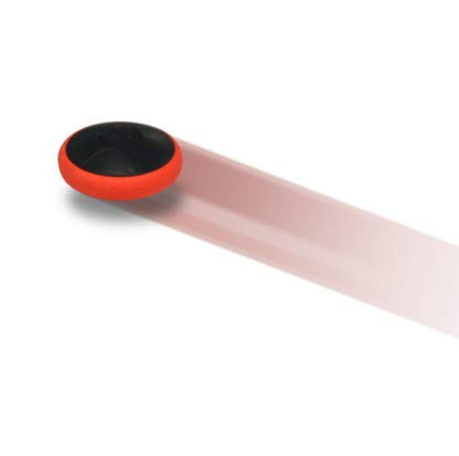 Rechargeable Hover Air Hockey Puck and Paddles, Hover Puck for Any Flat Surface, 2Pcs Air Hockey Strikers - color: orange