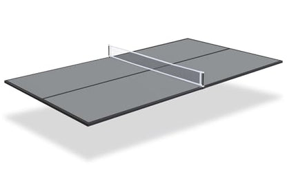 7FT/8FT Ping Pong Table Topper for Pool Table, Foldable Ping Pong Table Top with Net Set, Portable Table Tennis Conversion Top Includes Foam Padding for Protection, Easy Conversion