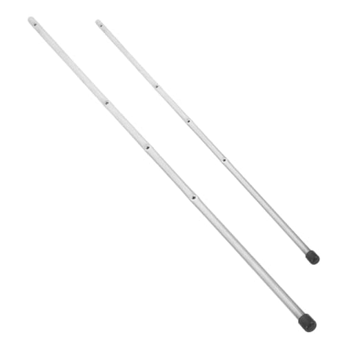 Toyvian 2pcs Soccer Machine Pole Replacement Rods for Foosball Table Operation Poles Comfortable to Install