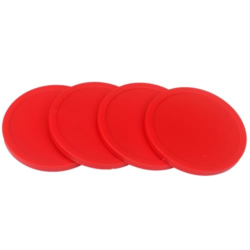 5Pcs 3inch Round Air Ice Hockey Pucks Air Hockey Replacement Pucks Heavy Hockey Tables Pucks Easy to Use Easy to Use - color: Blue