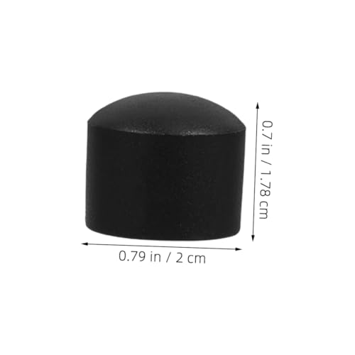 Abaodam 10Pcs Foosball Table Rod End Caps Plastic Safety Covers for Player Protection Durable Construction Reliable Fit for Soccer Table Accessories
