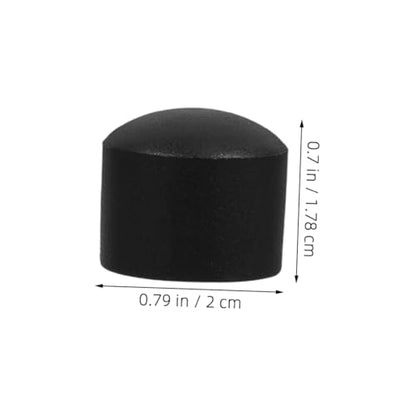 Abaodam 10Pcs Foosball Table Rod End Caps Plastic Safety Covers for Player Protection Durable Construction Reliable Fit for Soccer Table Accessories