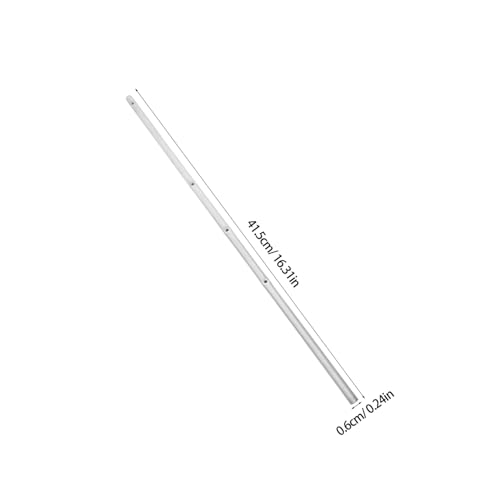 Toyvian Foosball Table Operation Pole Metal Replacement Rod for Soccer Machine Accessories Table Soccer Parts for Boys and Girls and Adults