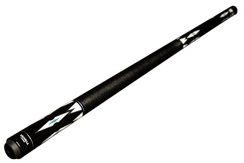 Viking Valhalla VA961 Pool Cue – 58” Two-Piece Billiard Stick – Hard Rock Maple Shaft – Pro Balance Weighting – Triangle Tip – Adjustable 18-25 oz - size: 21oz