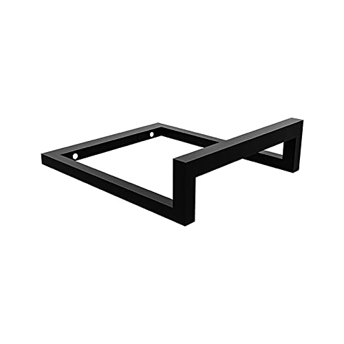 Black Wall Mount Sports Equipment Organizer Display Holder for Garage Home, Kids Ball Storage Rack Shelf (B)