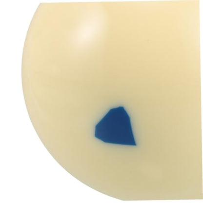 Resin Six-Point Billiard Cue Ball Pool Training Practice Artifact for All Skill Levels Precision Craftsmanship Chip-Resistant Surface Balanced Weight for Improved Control and