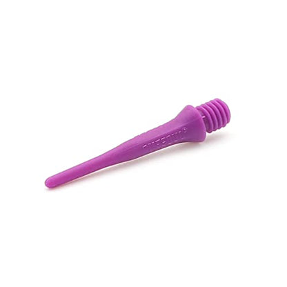 CUESOUL TOUCH-24.5mm Point Soft Dart Tip Point for Dart Tip Replacement - color: Purple