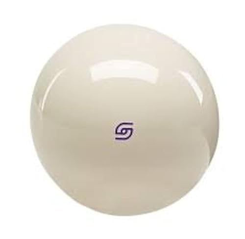 Aramith Magnetic Pool Cue Ball Phenolic Billiard Ball for Coin Operated Billiards Tables - style: Tournament Purple Logo