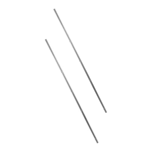 Toyvian 2pcs Foosball Table Rods for Soccer Game Poles for Home Use Easy Installation Replacement Accessories for Foosball Tables