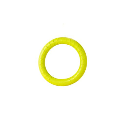 Dog Training Toys, Dog Flying Discs, Pet Flying Discs, Dog Chew Toy for Large Dog, Outdoor Dog Ring Toy, Puller Dog Toy, Floating Flying Toys Yellow S