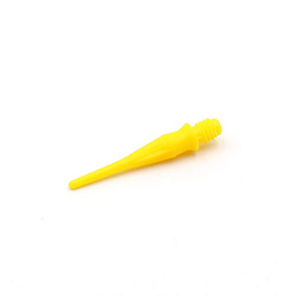 CUESOUL Touch-Point Soft Dart Tip Point with Touch Dart Case Tool for Dart Tip Replacement and Dart Tip Remove - color: Yellow