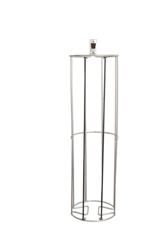 Rubbermaid Garage FastTrack Vertical Ball Rack Satin Nickel Wall Mounted Storage System Holds up to 50 pounds for Home/Garage Silver - style: Ball Rack