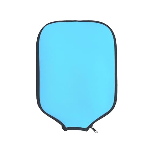 Pickleball Paddle Cover, Universal Case Size - 8.6 x 12.2 inches Racket Sleeve, Compatible with Most USAPA Standard and Elongated Pickball Paddles - style: 1 Pack Blue