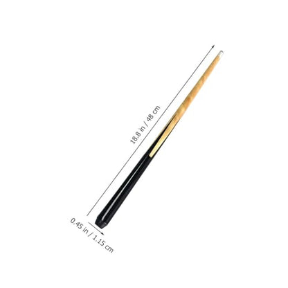 Short Pool Cue Stick Billiard Rod Lightweight Comfortable Grip for Beginners Compact Spaces