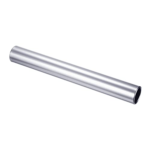 PATIKIL Relay Track Baton, Aluminum Alloy Tube Field Running Race Stick for Outdoor Athletics Sport Game Tool - color: Silver