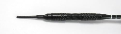 Mach III Professional Black Tungsten Soft Tip Darts - 16 gram - with Bonus Upgrade Kit - Style Nf