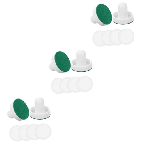 Toddmomy Air Hockey Air Hockey Pucks Ice Hockey Pushers Table Ice Hockey Supplies Ice Hockey Paddles Hockey Table