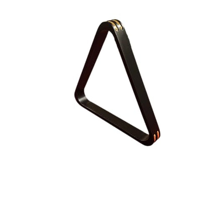 TEC Solid Wood Billiard 8-Ball Triangle / 9-Ball Diamond Pool Ball Racks for 2-1/4" Pool Balls