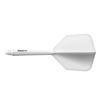 CUESOUL ROST 77 Integrated Dart Shaft and Flight Big Wing Shape,Set of 3 - color: Mixed Color, size: L-33mm