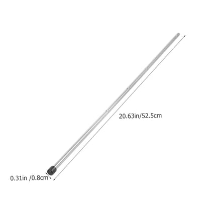 BESPORTBLE Football Table Metal Rod Replacement Pole for Table Soccer Machines Ergonomic Handle for Enhanced Grip Suitable for All Ages Easy Assembly Diameter