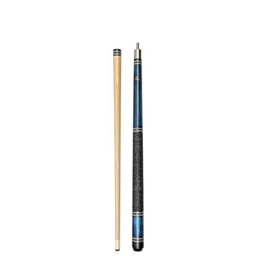 ASKA Pool Cue Stick – Irish Linen Wrap, Decorative Ring Design, Hard Rock Maple Shaft, 13 mm Hard Leather Tip, 5/16x18 Joint, Billiard Cue - size: 42"