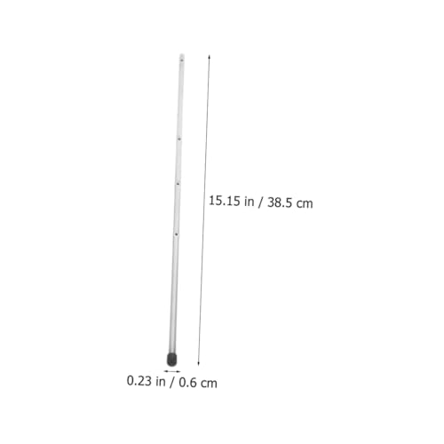 BESPORTBLE 3pcs Soccer Machine Pole Table Football Game Accessory Metal Operation Handle Replacement Rod Ergonomic Design