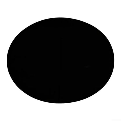 Round Felt Table 36-48 Inch Tables, Elastic Gaming Mat with Cashmere Texture, Waterproof Tablecloth Poker Board Games, Green(Black) - color: Black